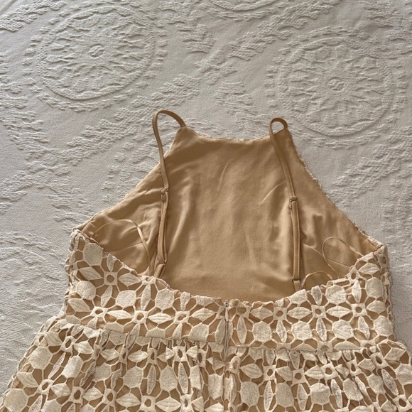 Romeo+Juliet Couture Ivory Crochet Lace Midi Dress BNWT - Picture 8 of 14